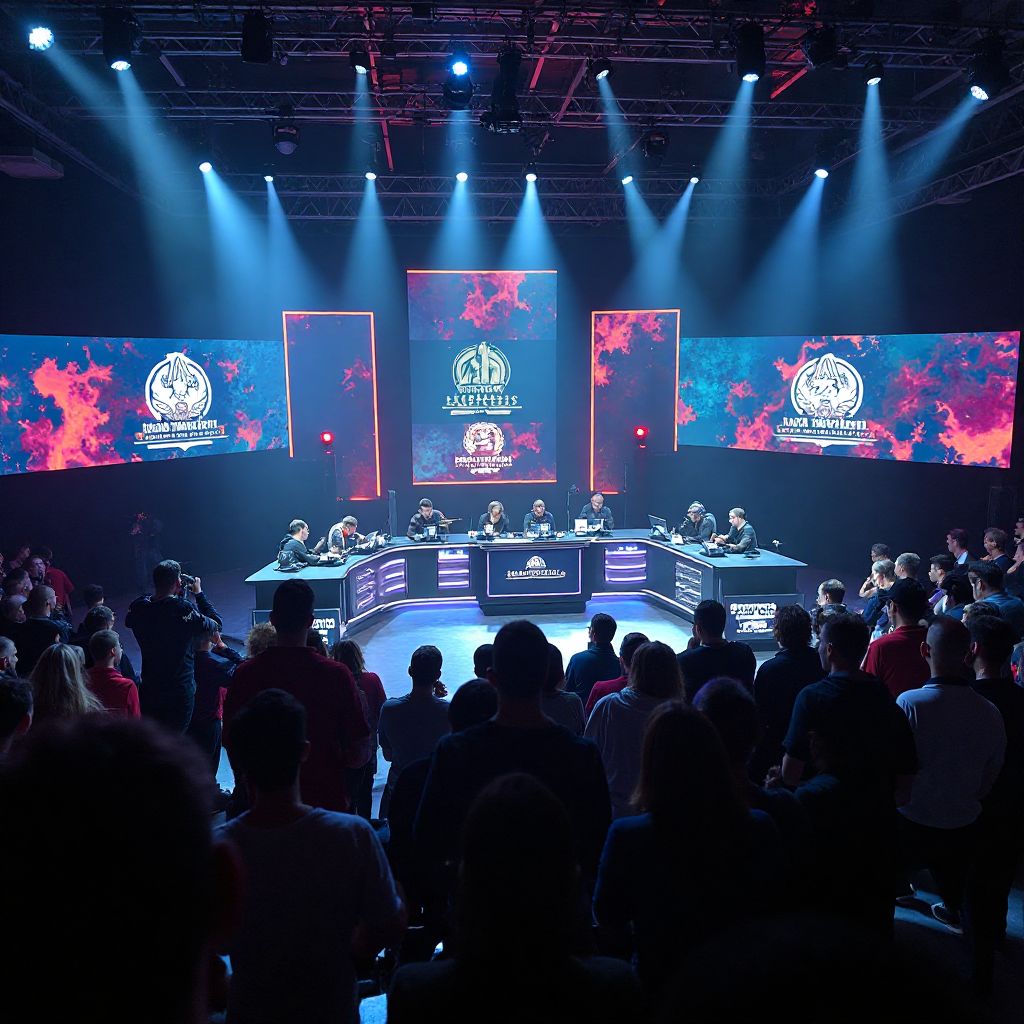 Турнірна зона під час змагань